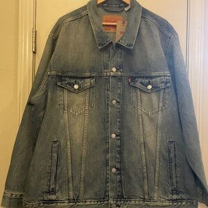 Men’s RELAXED FIT TRUCKER JACKET/ size: XXL